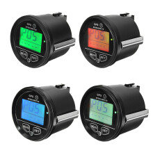 60 mm Gps-Snelheidsmeter Kilometerteller LCD Digitaal Display 12V 24V Voor Motorfiets Maritiem Boot Vrachtwagen