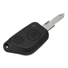 Neue 2-Tasten-Fernbedienungsschale Uncut Ersatz für Peugeot 106 205 206 306 405 406