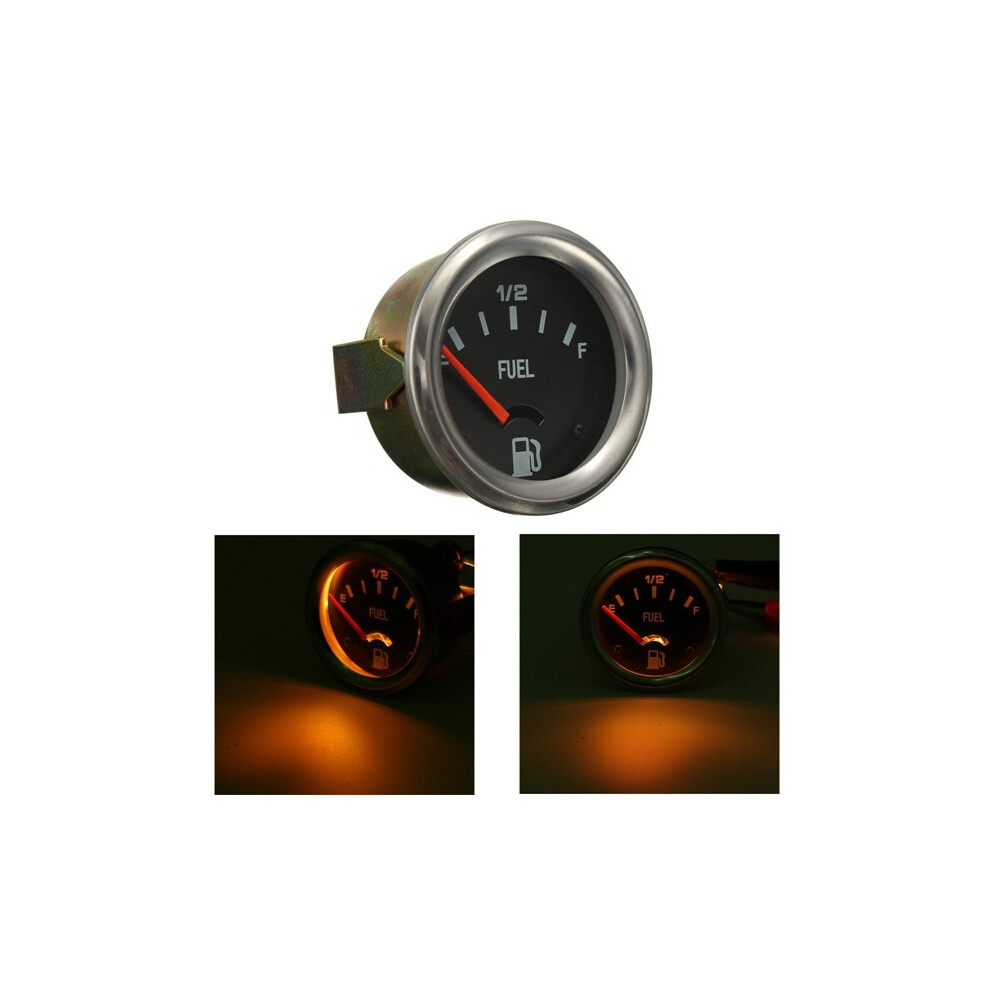 12V Dc Automotive Electrical Mechanical Fuel Level Gauge Oil Fg Black 304692454296