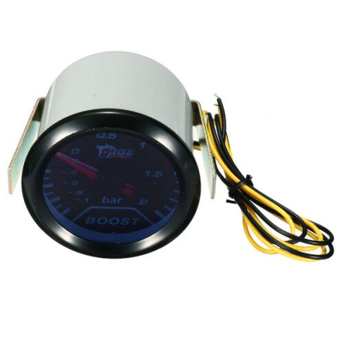 2 polegadas 52mm Manómetro de Pressão de Vácuo Turbo Boost LED Universal para Carro 2