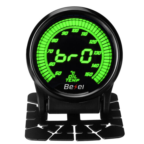 2 Polegadas 52mm Medidor de Temperatura de Óleo de Carro Digital com Display LED 50~150 1