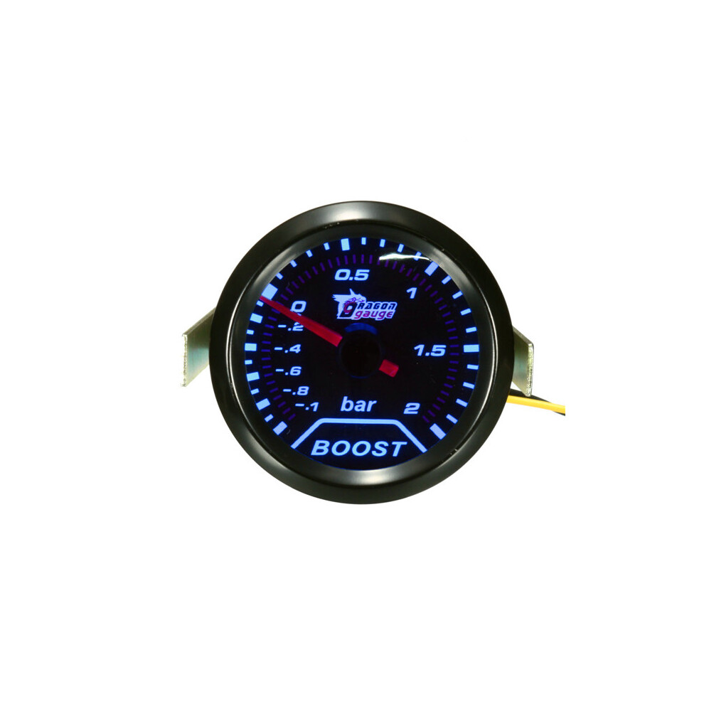 2Inch 52Mm Universal Car Auto Led Turbo Boost Vacuum Press Gauge Meter Bar Pointer Blue 4894479814260
