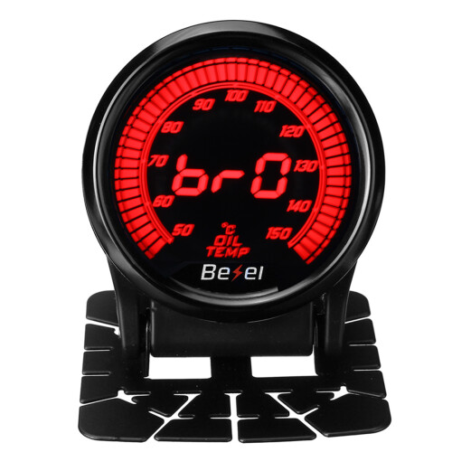 2 Polegadas 52mm Medidor de Temperatura de Óleo de Carro Digital com Display LED 50~150
