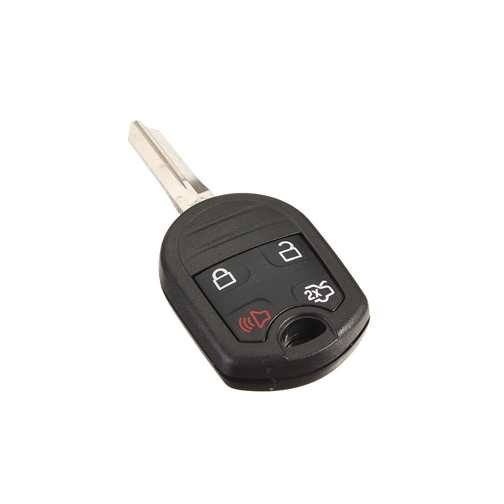 4Button Keyless Entry Key Fob Remote 80Bit Combo Transmitter For Ford Black 611393417124