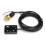 DC12V Mini LED Display Digitale Manometro Pressione Olio Universale Auto Moto Nero 3