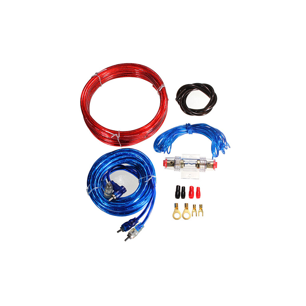 Car Complete Amplifier Wiring Kit Gauge For Speakers Subwoofers 744271353440