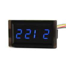 Automotive Elektronische Klok DIY Creatieve LED Digitale Voertuigklok Waterdichte Luminous Klok