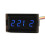 Automotive Electronic Clock DIY Creative LED Digital Vehicle Clock Waterproof Luminous Clock 1