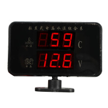 12V 24V Digitale Auto Spanning Water Temperatuur Meter