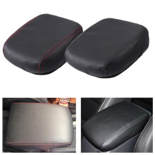 Neue PU-Leder-Auto-Mittelarmlehnenkonsole Deckelboxabdeckung für Volkswagen Golf 7 13–17