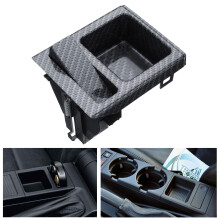 Neues Kohlenstoff-Zentralarmaturenbrett Aufbewahrungsschale Münzbox für BMW E46 325 3er Serie 51168217957