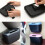 Multi-functional Sticky ABS Car Garbage Cans Trash Bin Side Bucket Box 8