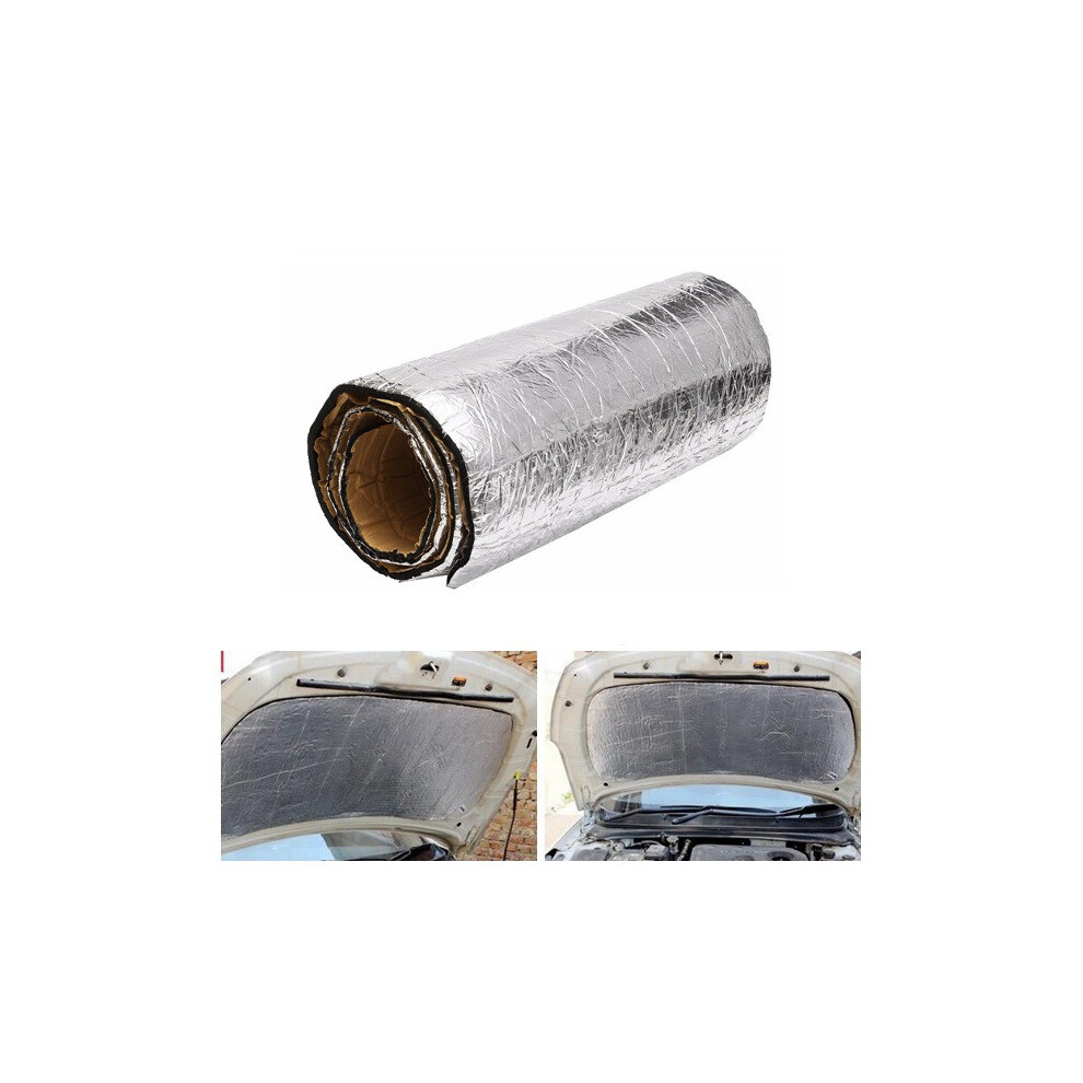 100Cmx50cm Car Sound Proofing Deadening Anti-Noise Insulation Heat Glass Fiber Cotton 5905920735856