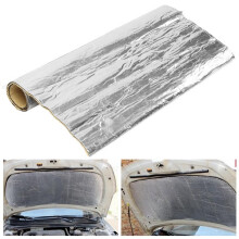 100cmx100 cm Warmte-Isolatie Katoenen Mat Glasvezel Schild Voor Auto Turbo Motor Motorkap Demper