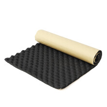 100x50cmx2cm Material de Isolamento Acústico para Carro Espuma de Amortecimento de Ruído Tapete para Subwoofer