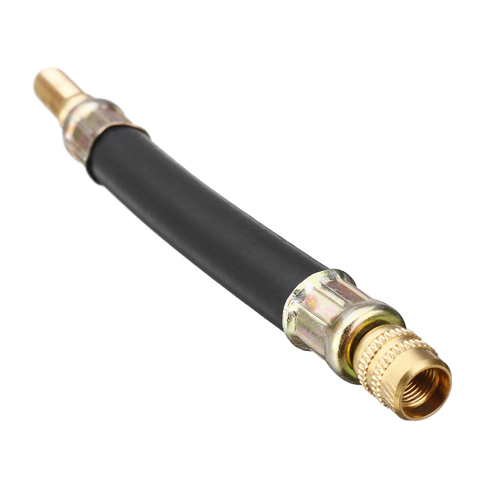 Nueva ExtensióN De VáLvula De NeumáTico De 14 Cm Adaptador Flexible De Caucho Para Doble Rueda CamióN Furgoneta AutobúS-image