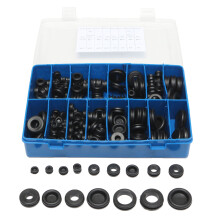 Neues 250-teiliges Gummidichtung Lochstopfen-Set Elektrische Drahtdichtungs-Mischungskit