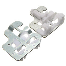 Neue Paar links und rechts Fensterheber Reparaturclip Halterung vorne für BMW X5 2000–2006