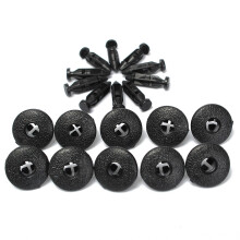 Neue Innenkunststoff-Riegelbefestigungsclips für Verkleidungen und Faszien 8 mm Druck für Volvo