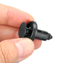 Neue 50 Stück 8 mm schwarze Kunststoff Türverkleidung Halterungsclip Befestigungsclip für Toyota