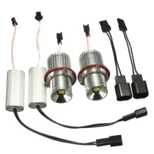 2PCS 40W LED Olhos de Anjo Luzes Marcadoras Anel Halo Lâmpadas Sem Erro OBC Para BMW E39 E60 E83