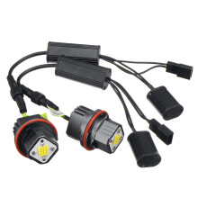 2 kappaletta E39-K80 18LED: n auton enkelin silmät -valot LED-lamput 160 W 5000LM 7000K BMW E39 E53 E65 E66 E60 E61