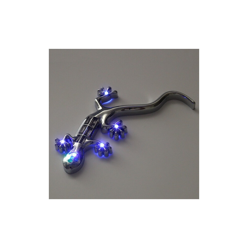 Illuminazione Decorativa Lampeggiante A Led Solare Per Gechi Da Parete, Adesivo Per Auto-image