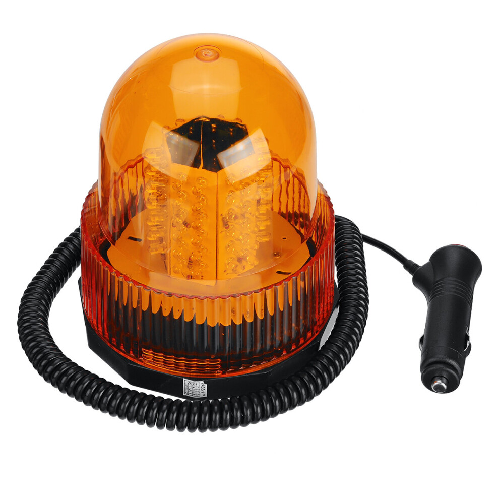 Universal 12V 72Led Flashing Magnetic Strobe Emergency Warning Lamp Light 193293579923