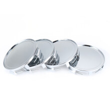 4 stuks 75mm/ 69mm Zilveren Auto Wiel Centrum Hub Dekking Kap Voor Benz SLK A Klasse