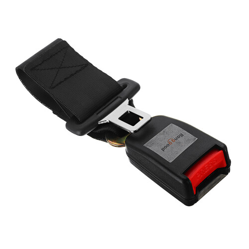 Banggood 1Pcs Extensão de Cinto de Segurança Universal para Banco de Carro de 14 Polegadas Fivela Preta 1