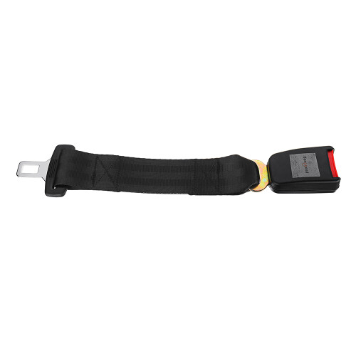 Banggood 1Pcs Extensão de Cinto de Segurança Universal para Banco de Carro de 14 Polegadas Fivela Preta 2