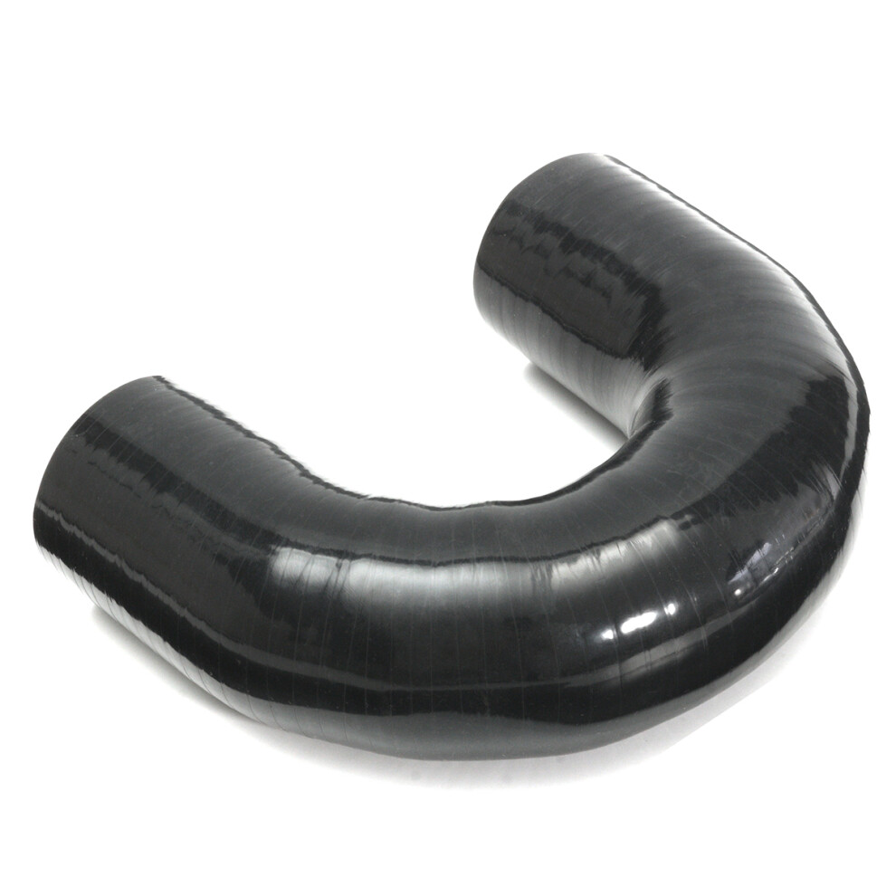 Multi-Size 180 Degree Car Turbo Silicone Hose Intercooler Boost Hose Pipe Elbows Bends Black 6900008045376