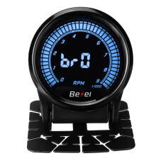 52mm toerenmeter voor tienkleurige LED-meter 12V auto meter 0-9000RPM