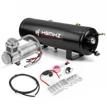 3 GAL Lucht Tank/200 PSI Compressor KIT Voor Trein Hoorn 12V VXO8330 met Pomp
