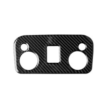 Reacondicionamiento de autos luces de lectura de fibra de carbono panel lámparas de techo marco de decoración cubierta moldura para Ford Mu