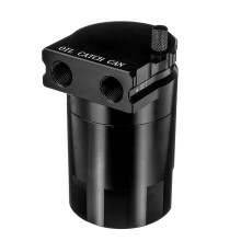 Nieuwe Universele 0,3L 300ML Olie Brandstofopvangtank Ademhalingsbaffle Aluminium Reservoirtank
