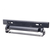 Nieuwe Universele Auto Verstelbare Carbon Fiber Kentekenplaathouder Multi-kleur