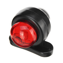 Doppelte LED-Seitenmarkierungsleuchte Rot & Weiß Dualfarbe IP65 10–30 V für Lkw Anhänger Wohnmobil Van