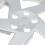 Capa de Roda Prateada de 15 Polegadas para Toyota Prius 2010 - 2011 5