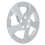 Capa de Roda Prateada de 15 Polegadas para Toyota Prius 2010 - 2011 2