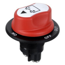 Neue 100A Mini-Batterieschalter-Isolator Master Ein/Aus Marine Auto 12–24 V 4 4 Boot