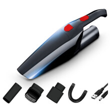 Cargador inalámbrico para coche de 6500Pa 120 W doble de mano para polvo aspiradora de coche