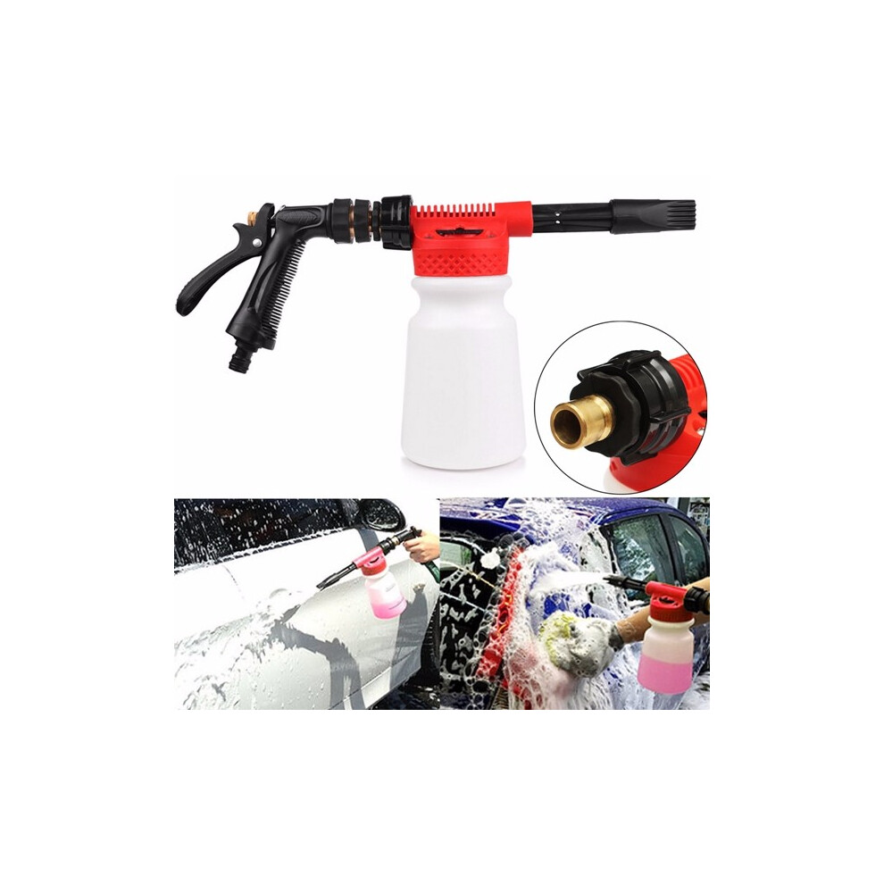 900Ml Car Cleaning Washing Foam Tool Gun Water Soap Shampoo Sprayer Washer Bottle 723549414960