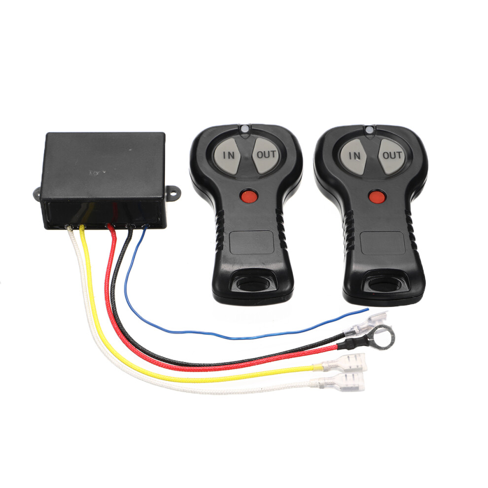 12V Wireless Winch Remote Control Twin Handset For Off-Road Car Truck Atv Suv 701979092057