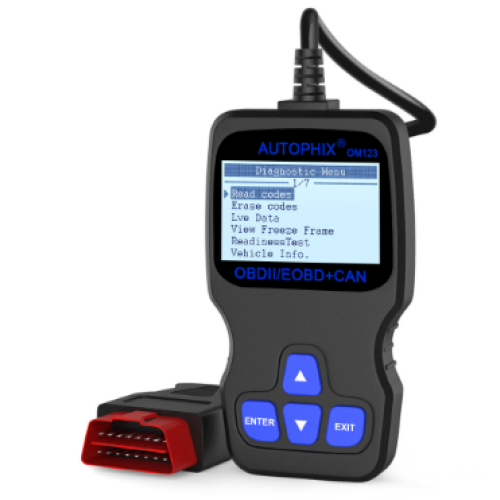 Autophix Om123 OBD2 Auto Foutcode Lezer Scanner Diagnosetool Universeel
