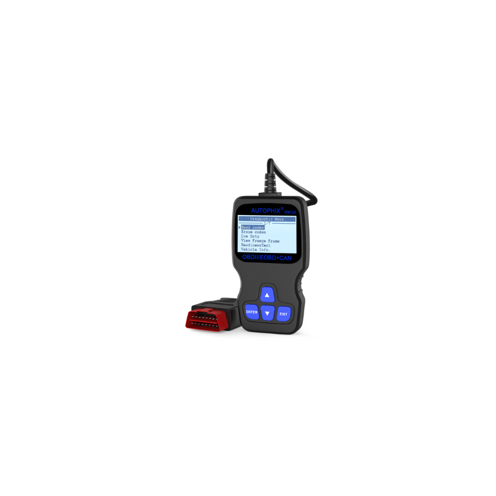 Autophix Om123 OBD2 Auto Foutcode Lezer Scanner Diagnosetool Universeel