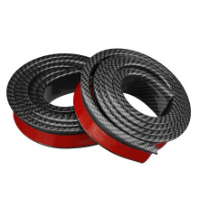 Neue 2 Stück 1. 5Mx3. 8 cm Gummi Auto-Schmutzfänger Radkasten Schutzleisten Carbon Schwarz