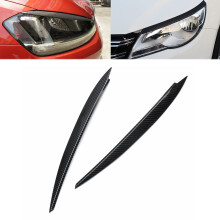 Neue Auto-Scheinwerfer-Brauen-Lid-Abdeckungen Aufkleber Zubehör für VW Golf 7 VII GTI GTD R MK7 2013–2017