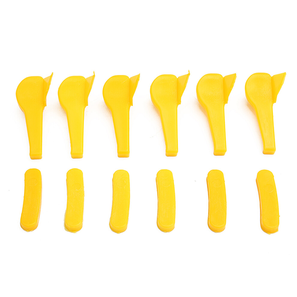 12Pcs Tyre Changer Part Nylon Mount Demount Head Duck Insert Rim Protector 762179034827
