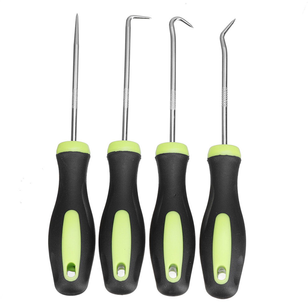 4Pcs Auto 6.1 Long Pick And Hook O Ring Oil Seal Gasket Puller Remover Tool" 762179031611
